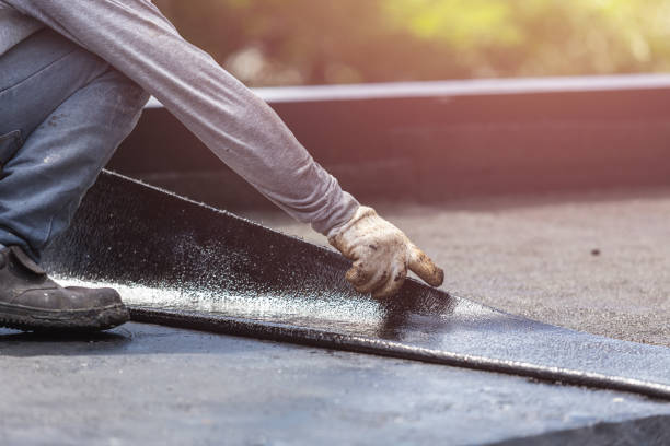 Professional Waterproofing technician working in Palmetto, GA